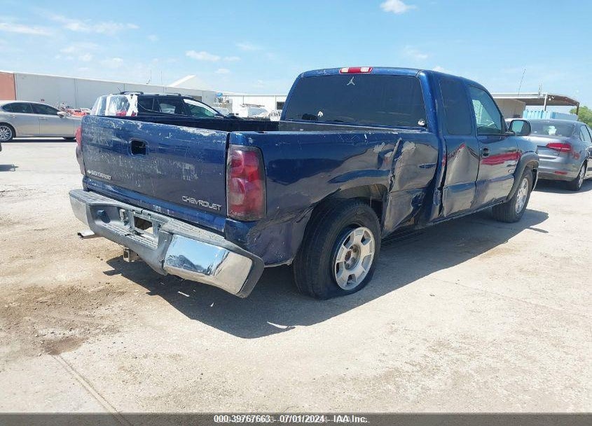 2000 CHEVROLET SILVERADO 1500 LS VIN: 2GCEC19T3Y1357821
