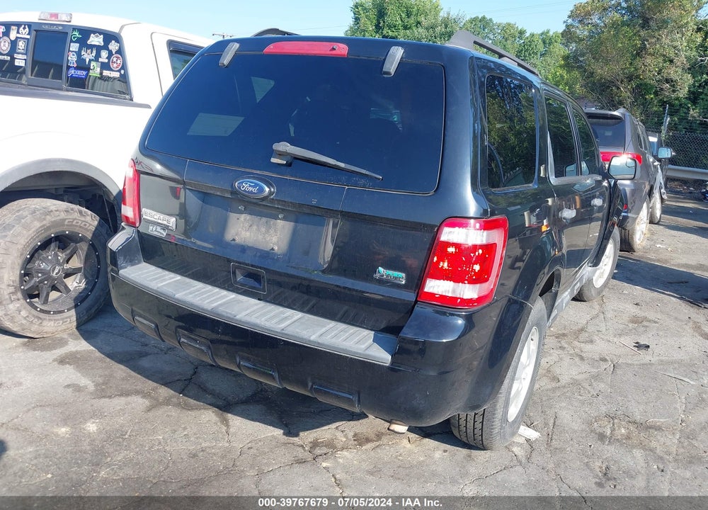 2010 FORD ESCAPE XLT VIN: 1FMCU9DG1AKC43637