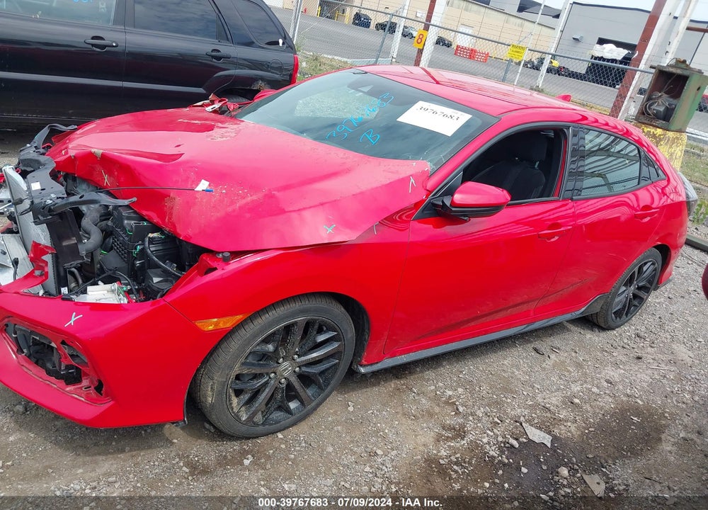 2021 HONDA CIVIC SPORT VIN: SHHFK7H4XMU205870