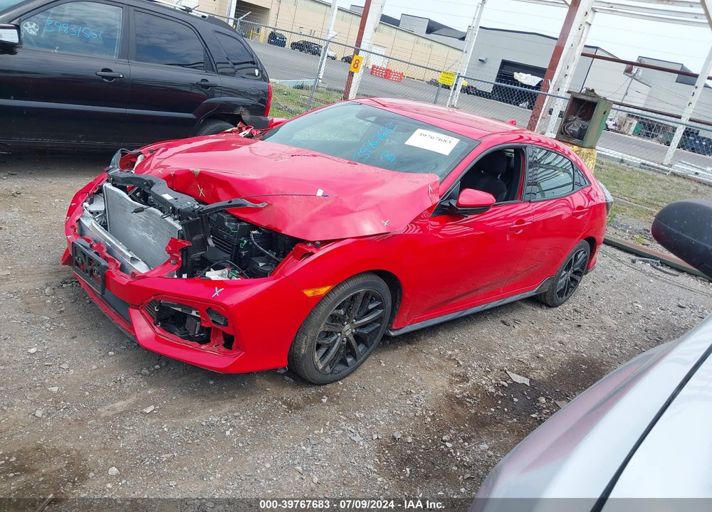 2021 HONDA CIVIC SPORT VIN: SHHFK7H4XMU205870