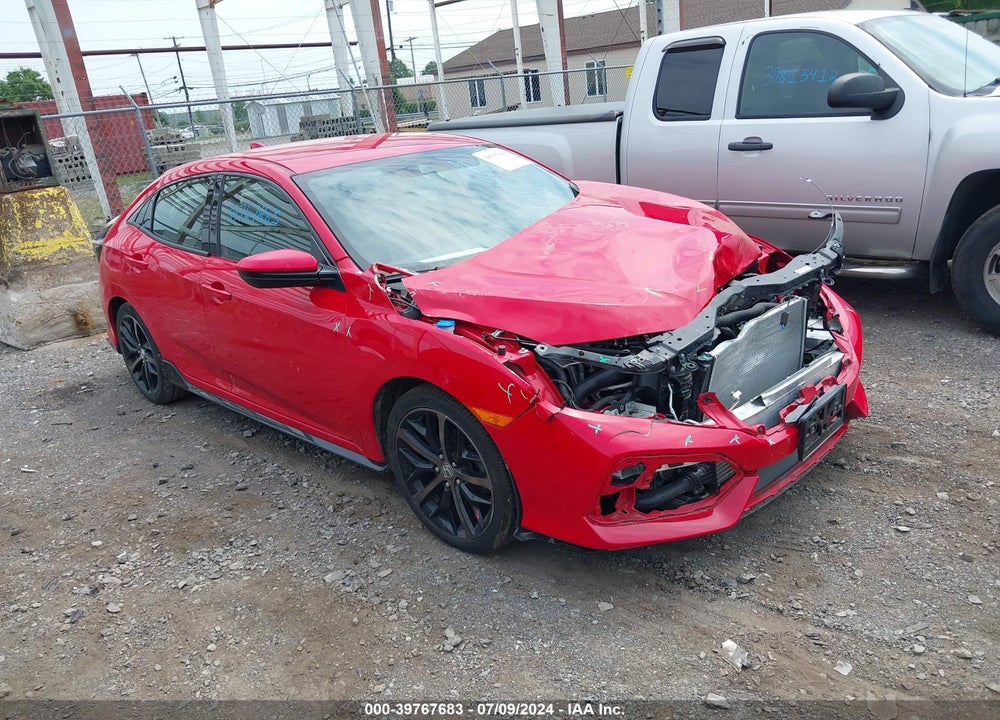 2021 HONDA CIVIC SPORT VIN: SHHFK7H4XMU205870