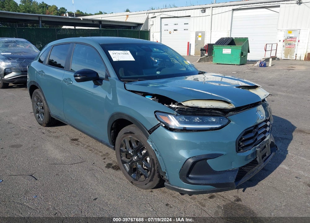 2024 HONDA HR-V 2WD SPORT/2WD SPORT W/O BSI VIN: 3CZRZ1H52RM714428