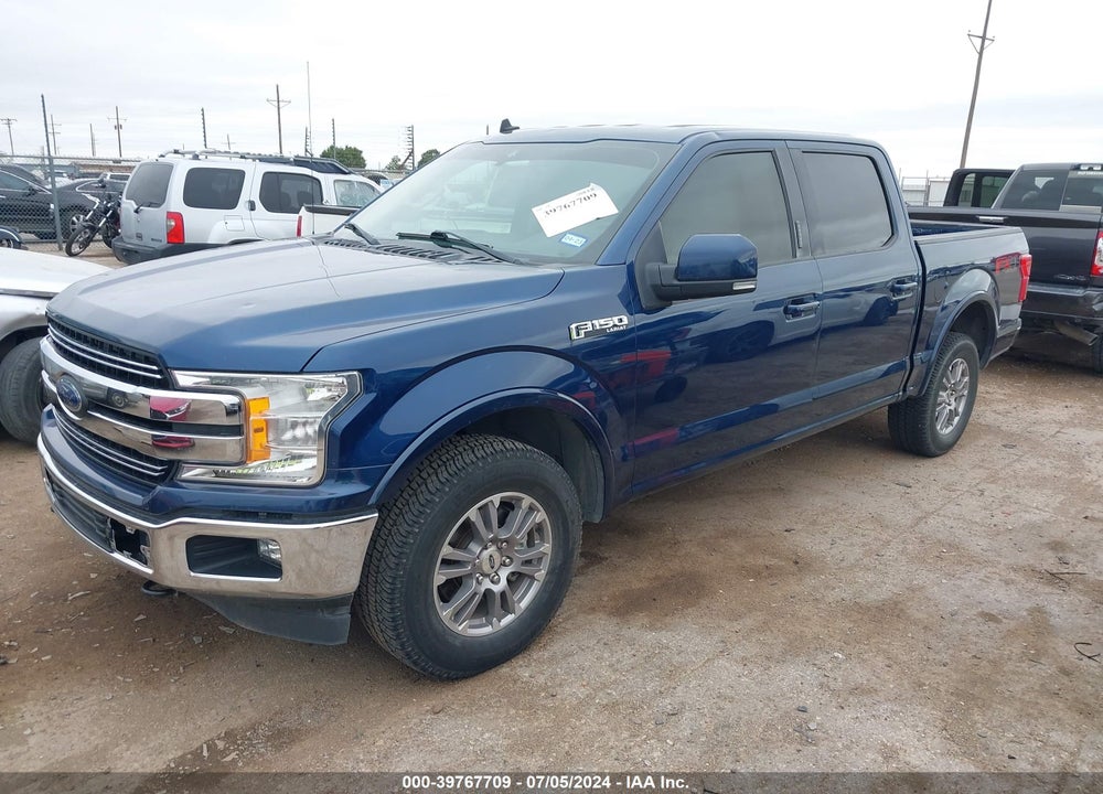 2020 FORD F-150 LARIAT VIN: 1FTEW1E56LKD88102