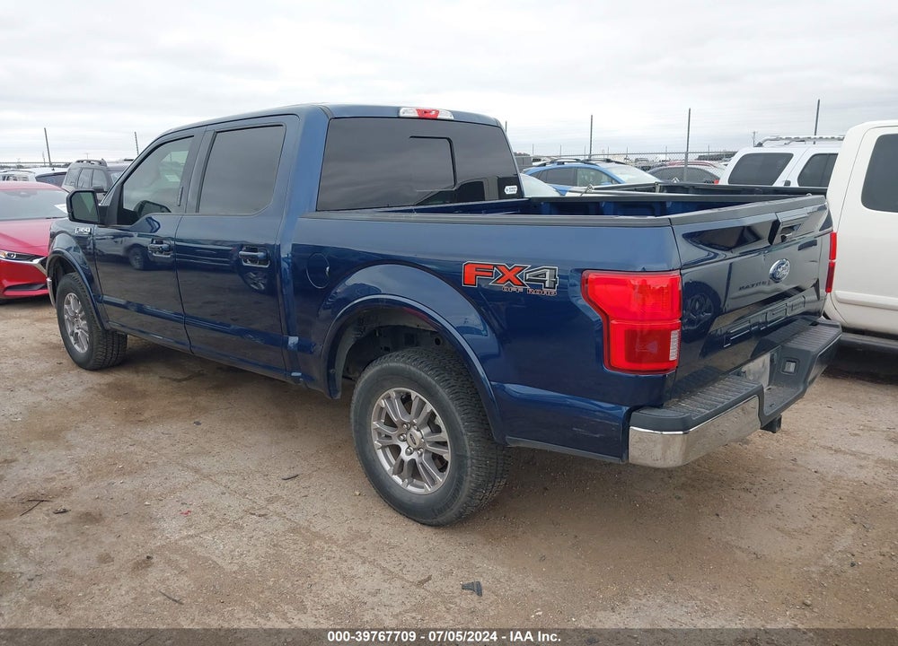 2020 FORD F-150 LARIAT VIN: 1FTEW1E56LKD88102