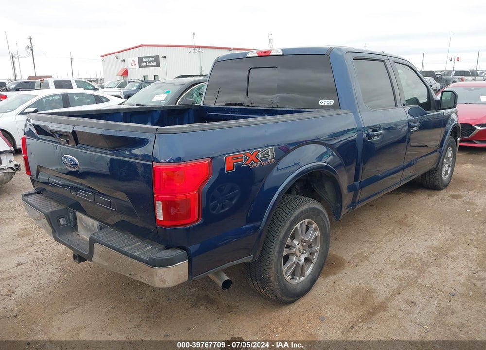 2020 FORD F-150 LARIAT VIN: 1FTEW1E56LKD88102