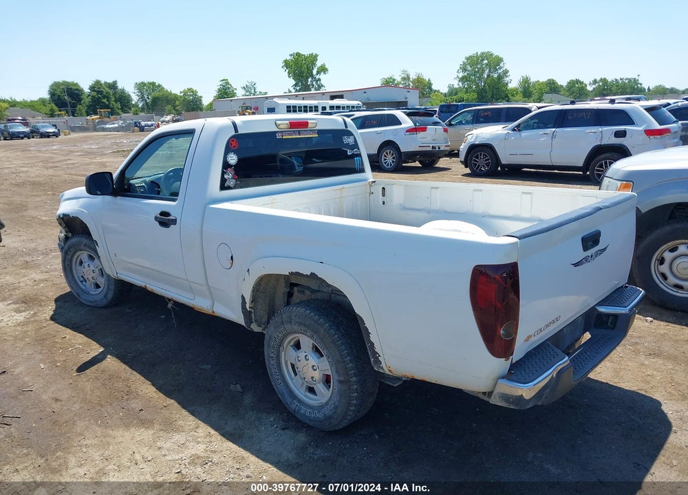 2006 CHEVROLET COLORADO LT VIN: 1GCCS146468272363