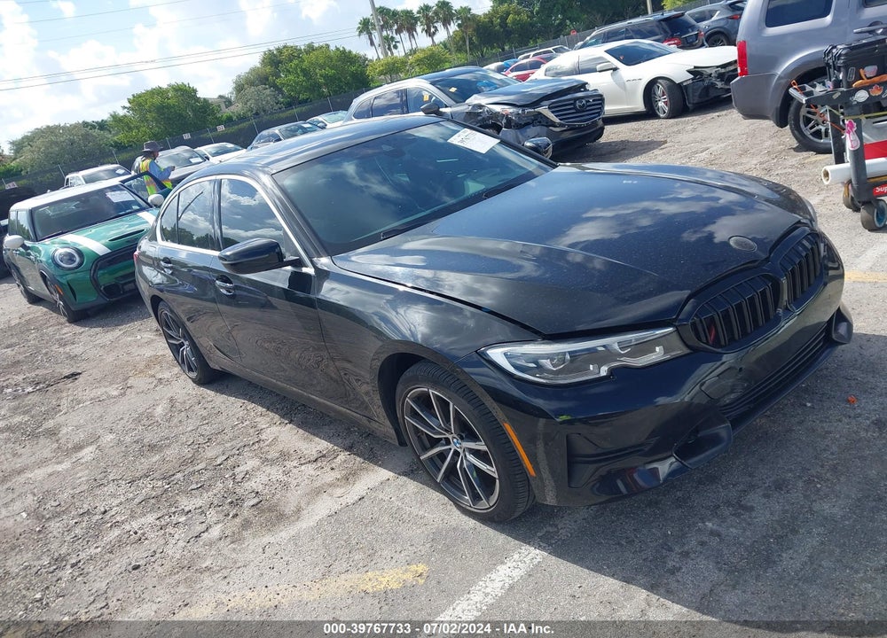2020 BMW 330I VIN: 3MW5R1J01L8B07582