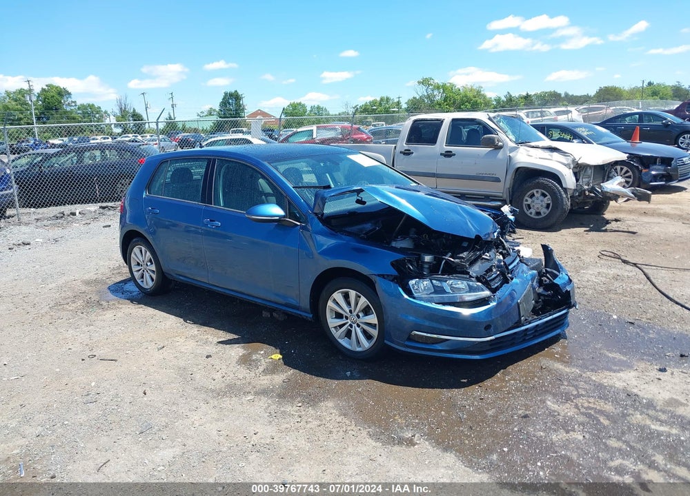 2019 VOLKSWAGEN GOLF 1.4T S/1.4T SE VIN: 3VWG57AU8KM025476