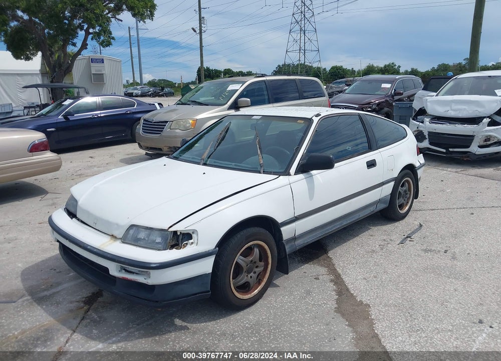 1990 HONDA CIVIC 1500 CRX SI VIN: JHMED9367LS010000