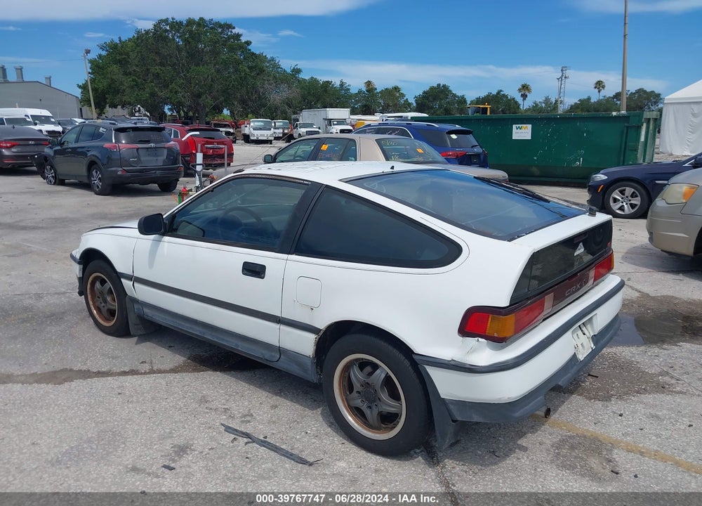 1990 HONDA CIVIC 1500 CRX SI VIN: JHMED9367LS010000