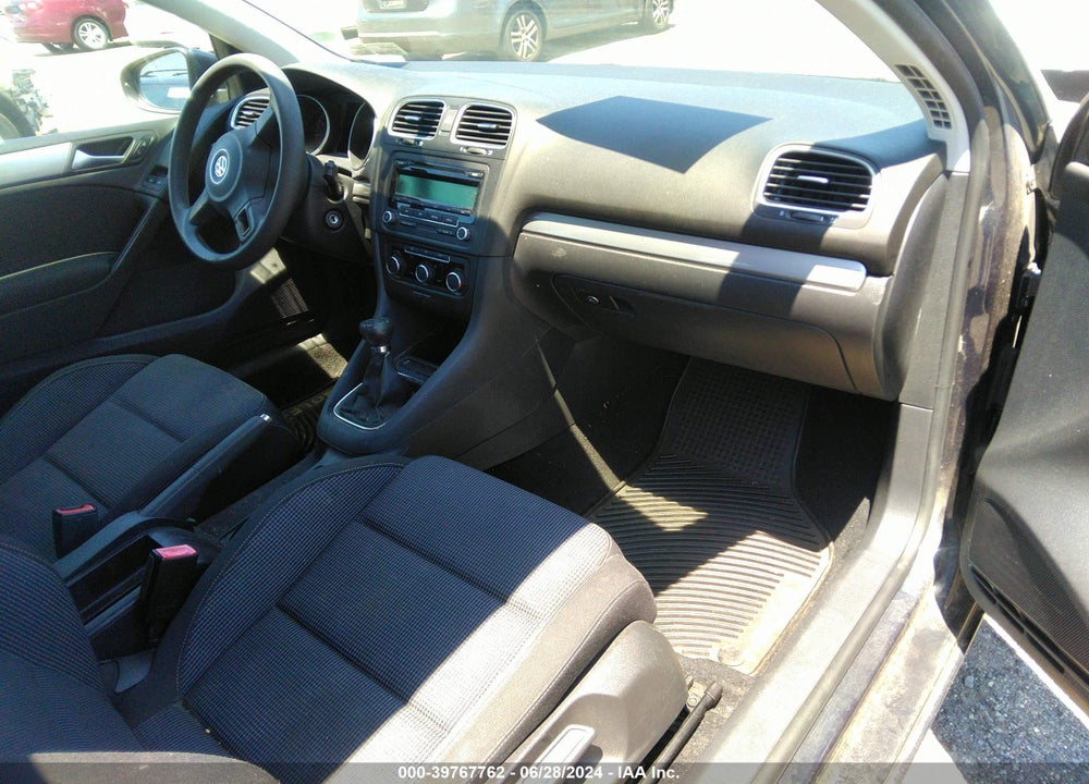 2012 VOLKSWAGEN GOLF 2.5L 2-DOOR VIN: WVWAB7AJ9CW278329