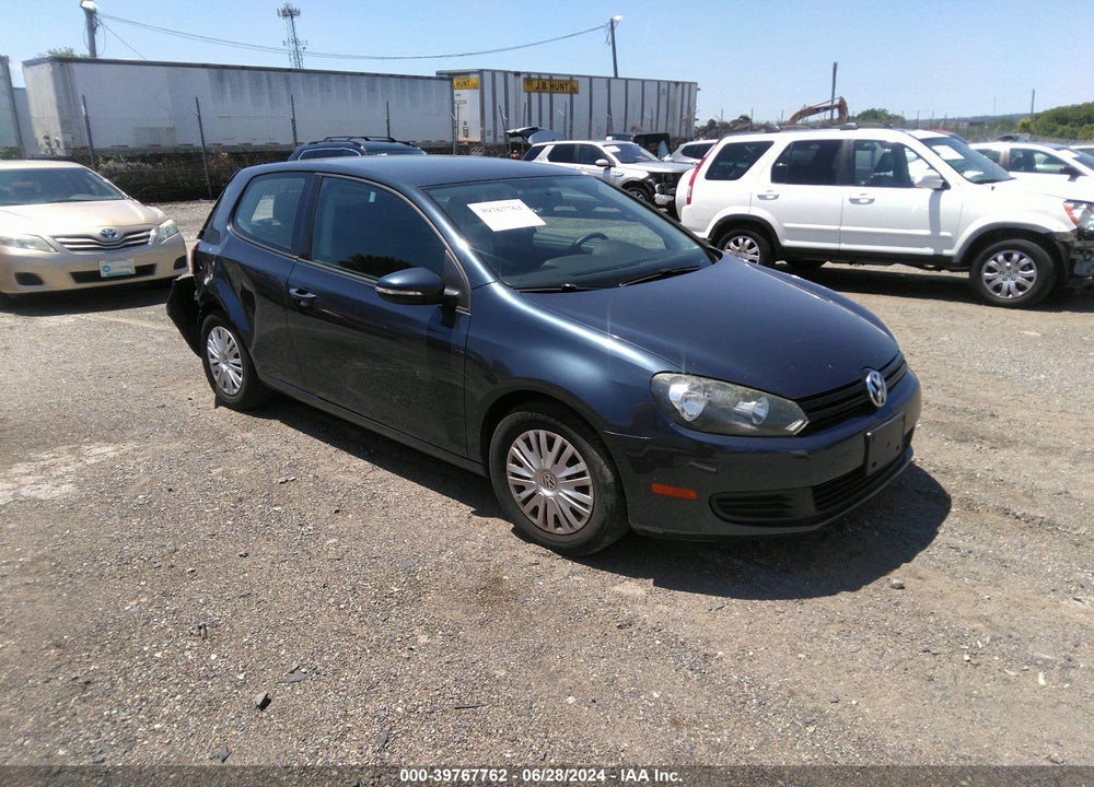 2012 VOLKSWAGEN GOLF 2.5L 2-DOOR VIN: WVWAB7AJ9CW278329