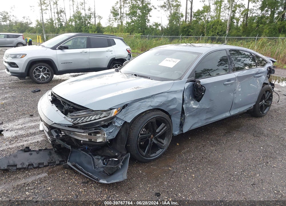 2021 HONDA ACCORD SPORT 2.0T VIN: 1HGCV2F33MA022345