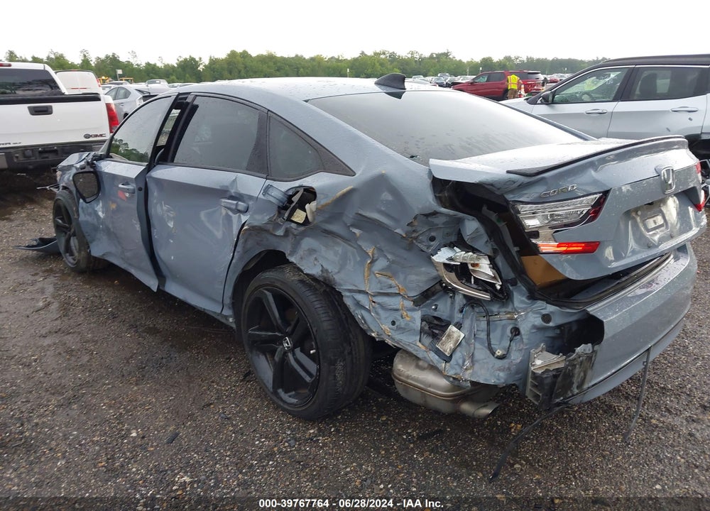 2021 HONDA ACCORD SPORT 2.0T VIN: 1HGCV2F33MA022345