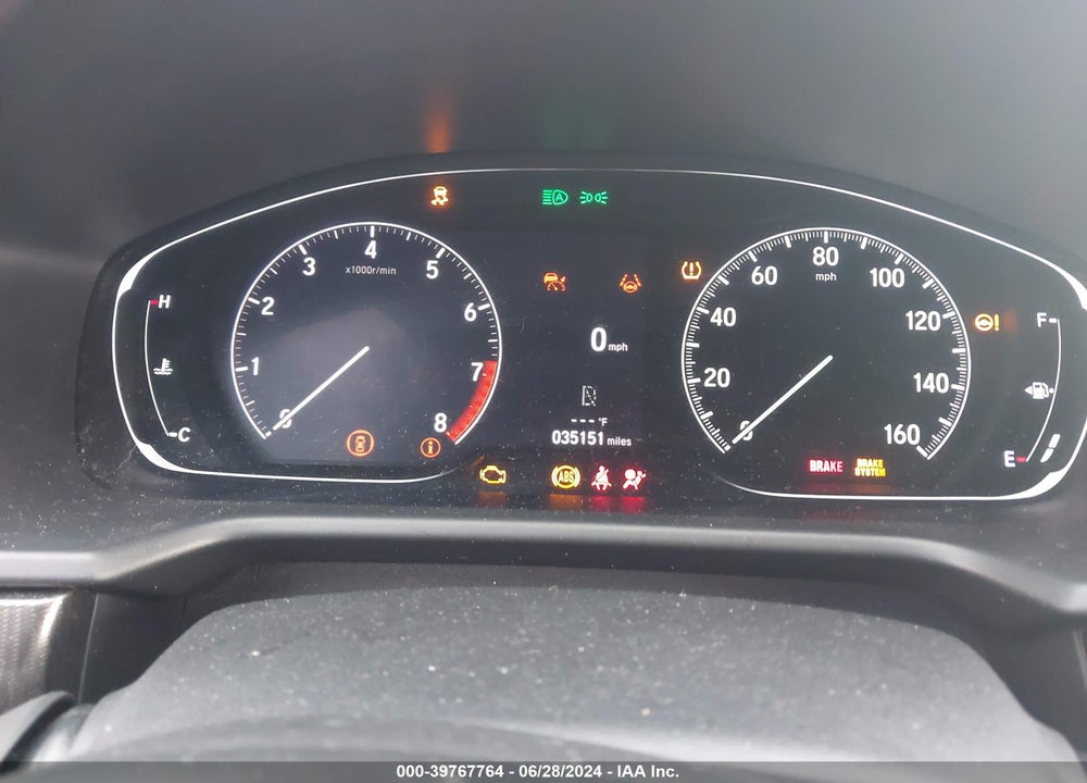 2021 HONDA ACCORD SPORT 2.0T VIN: 1HGCV2F33MA022345