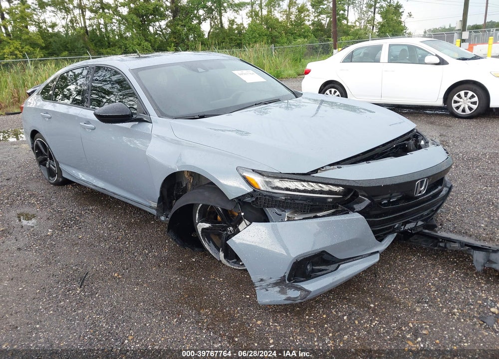 2021 HONDA ACCORD SPORT 2.0T VIN: 1HGCV2F33MA022345