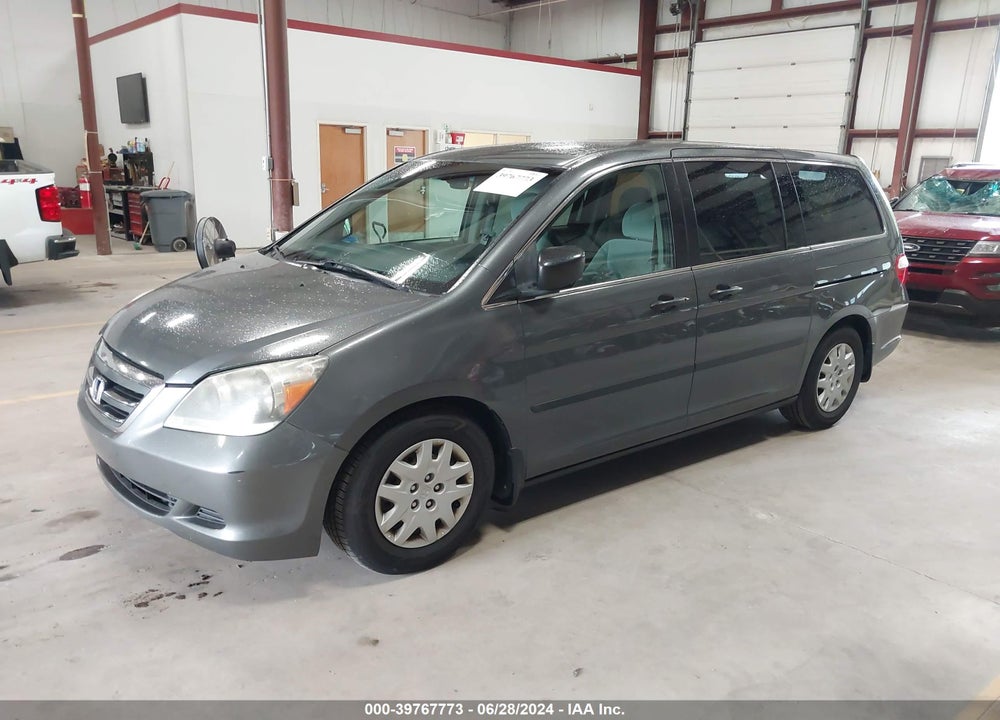 2007 HONDA ODYSSEY LX VIN: 5FNRL382X7B058473