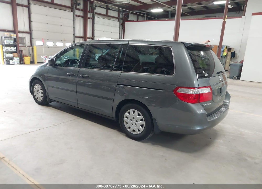 2007 HONDA ODYSSEY LX VIN: 5FNRL382X7B058473