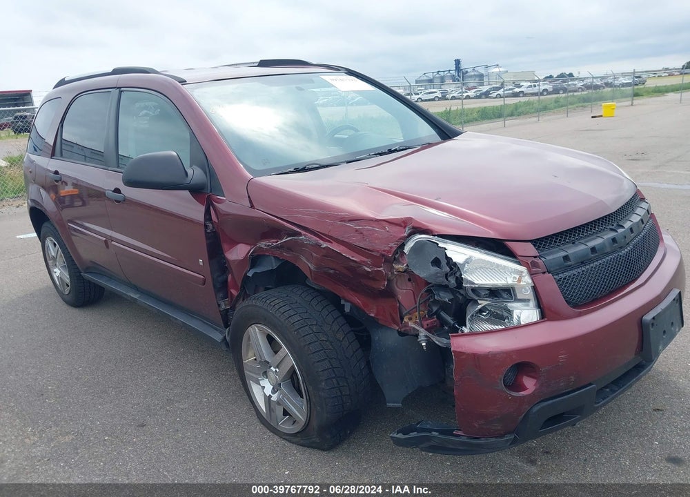 2008 CHEVROLET EQUINOX LS VIN: 2CNDL23F786309399