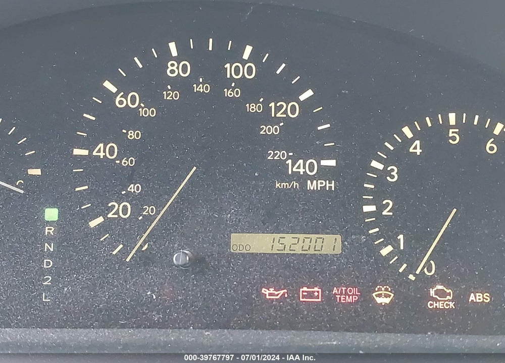 2001 LEXUS RX 300 VIN: JTJGF10U710092695