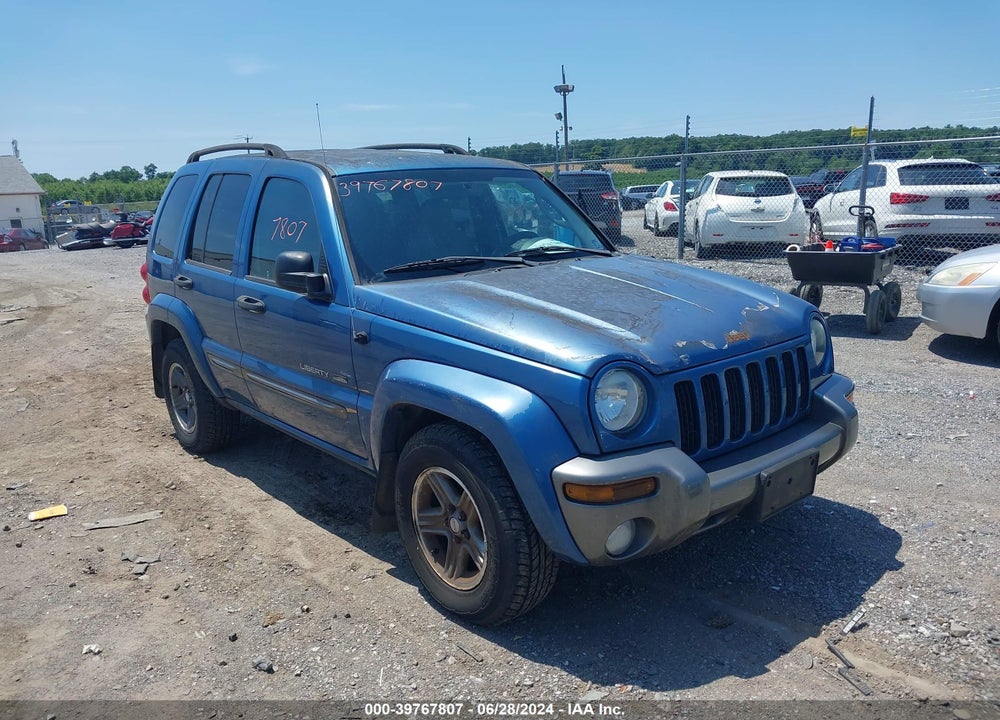 2004 JEEP LIBERTY SPORT VIN: 1J4GL48K64W310251