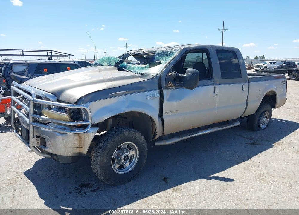 2001 FORD F-250 LARIAT/XL/XLT VIN: 1FTNW21F31EC63932