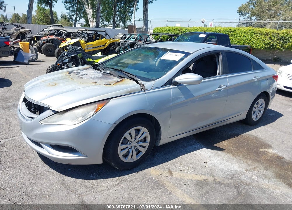 2012 HYUNDAI SONATA GLS VIN: 5NPEB4AC2CH423699