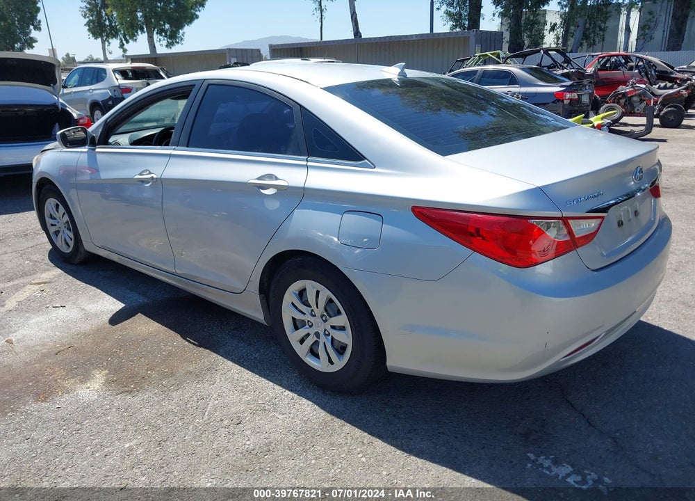 2012 HYUNDAI SONATA GLS VIN: 5NPEB4AC2CH423699