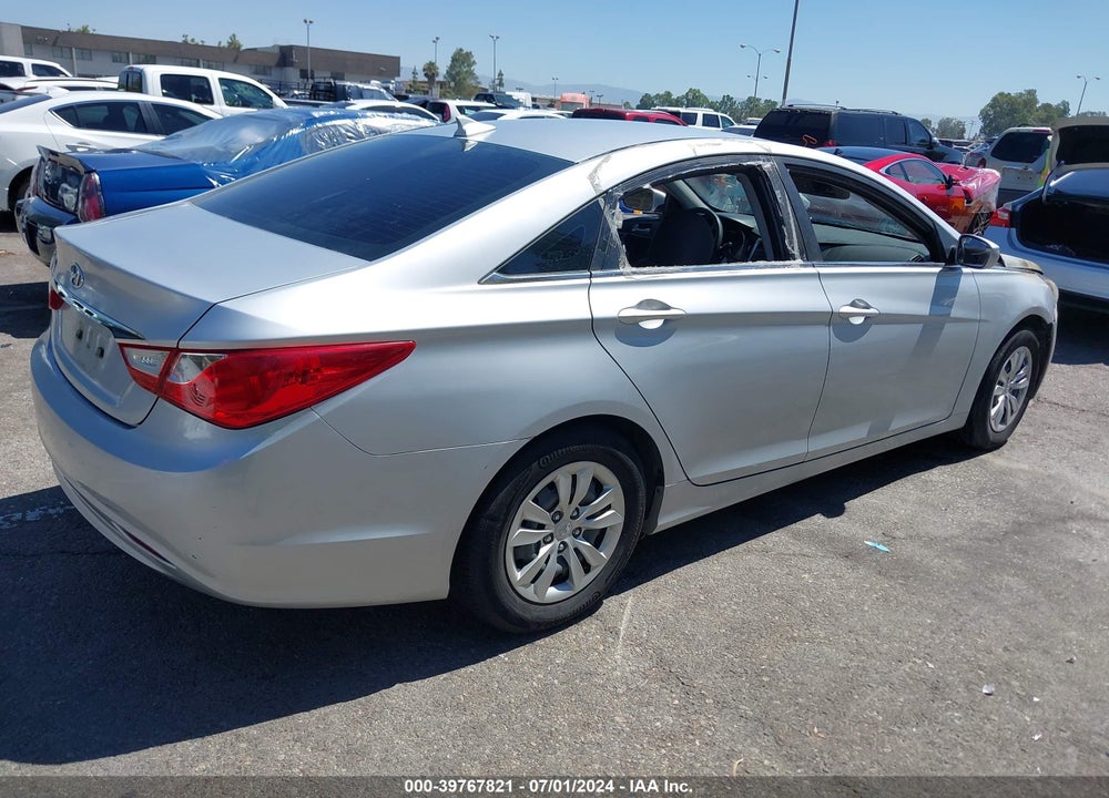 2012 HYUNDAI SONATA GLS VIN: 5NPEB4AC2CH423699