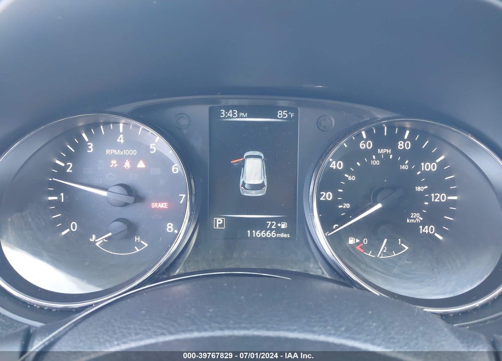 2017 NISSAN ROGUE S VIN: KNMAT2MV2HP510026