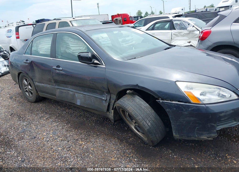 2007 HONDA ACCORD 2.4 SE VIN: 1HGCM56327A092380