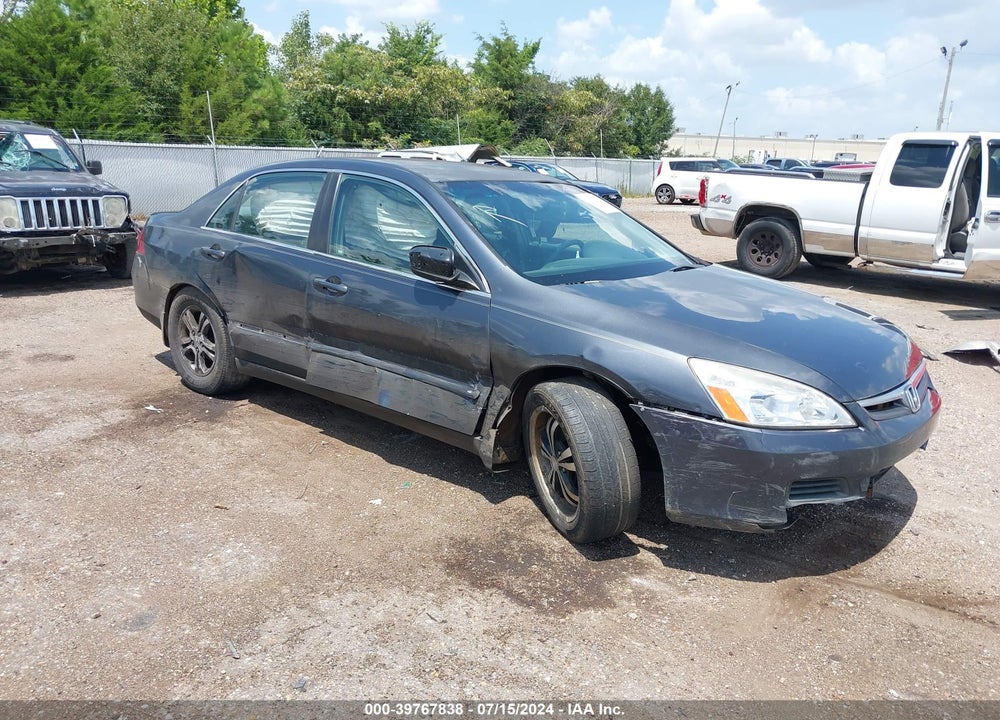 2007 HONDA ACCORD 2.4 SE VIN: 1HGCM56327A092380