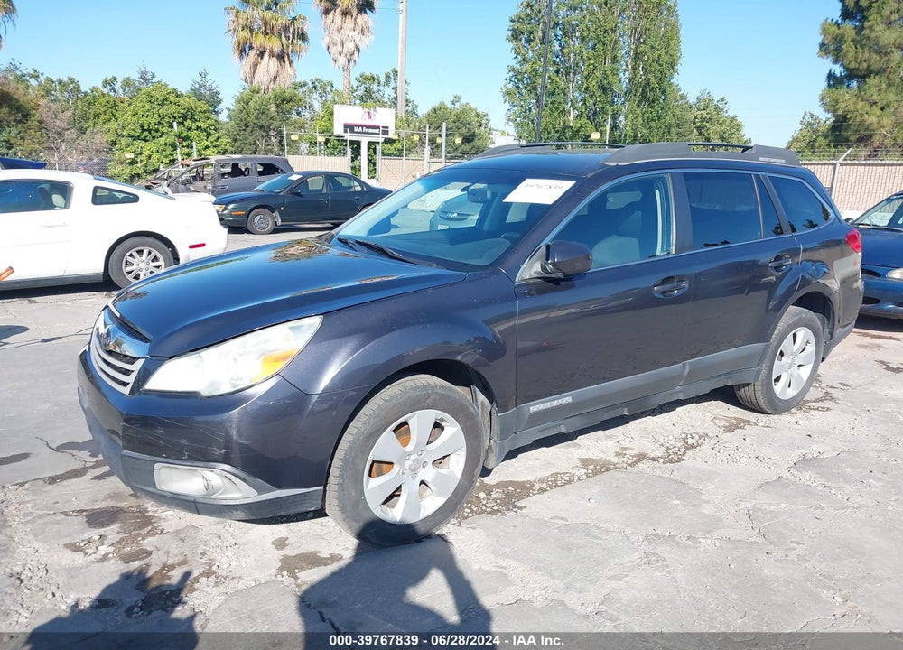 2012 SUBARU OUTBACK 2.5I PREMIUM VIN: 4S4BRBCC7C3258319