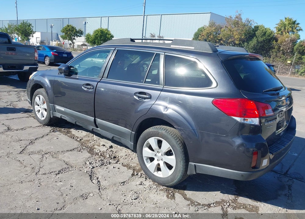 2012 SUBARU OUTBACK 2.5I PREMIUM VIN: 4S4BRBCC7C3258319