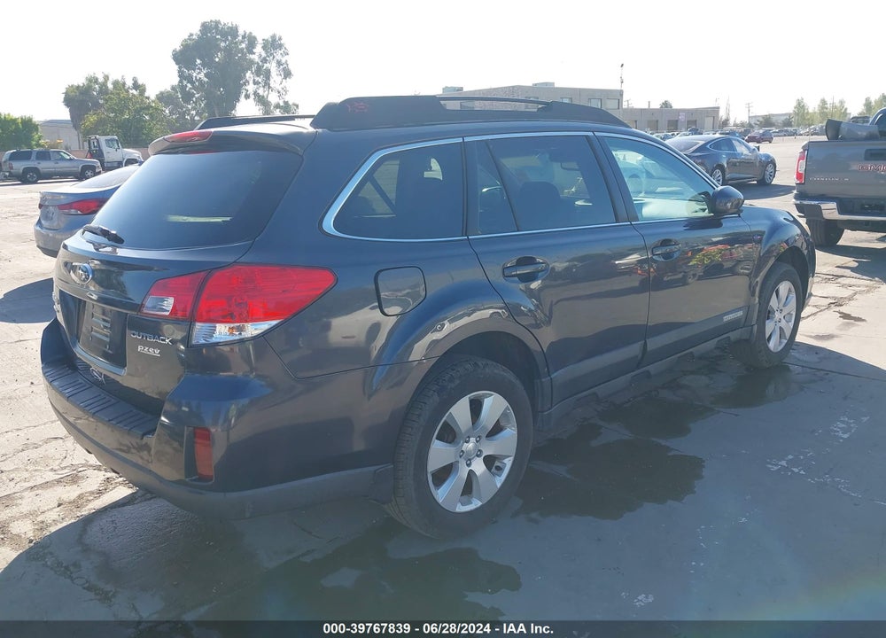 2012 SUBARU OUTBACK 2.5I PREMIUM VIN: 4S4BRBCC7C3258319