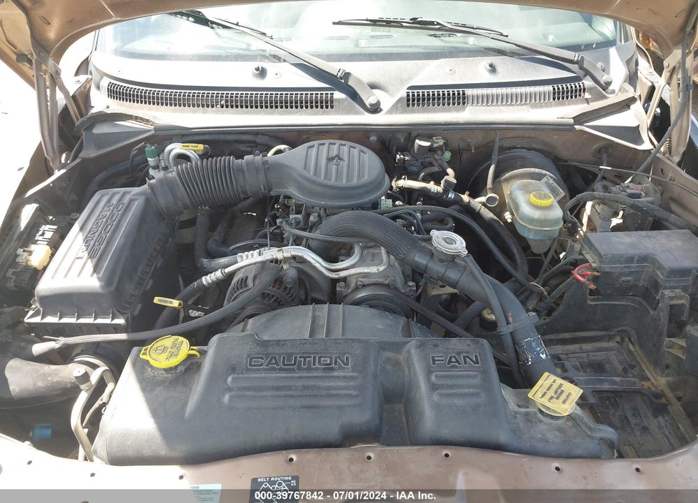 2000 DODGE DAKOTA SLT/SPORT VIN: 1B7GL22XXYS720773