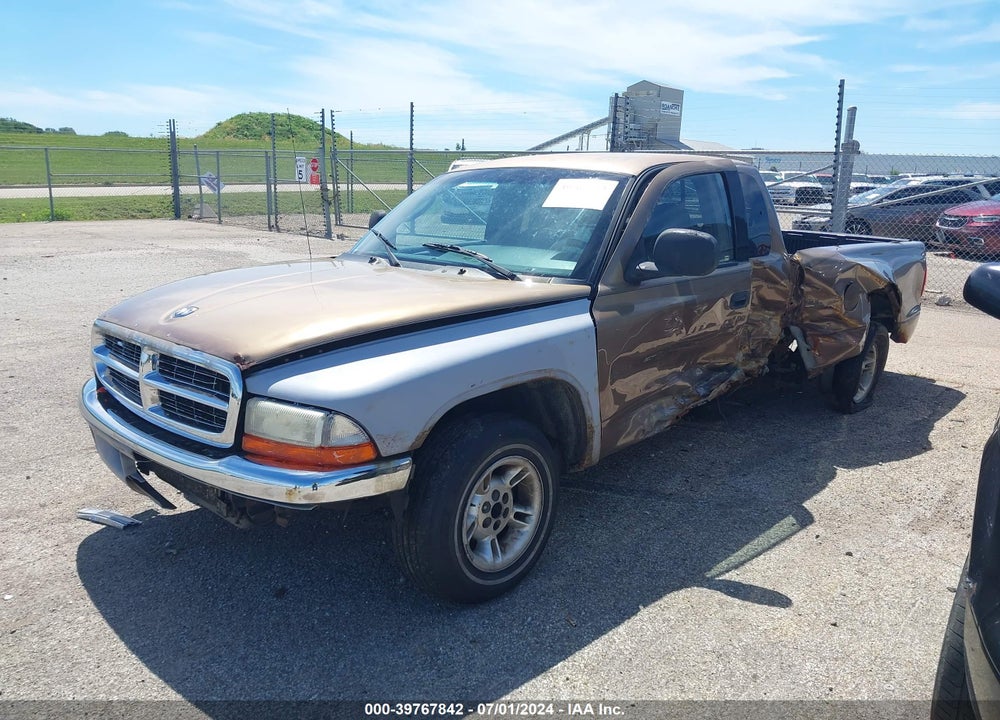 2000 DODGE DAKOTA SLT/SPORT VIN: 1B7GL22XXYS720773