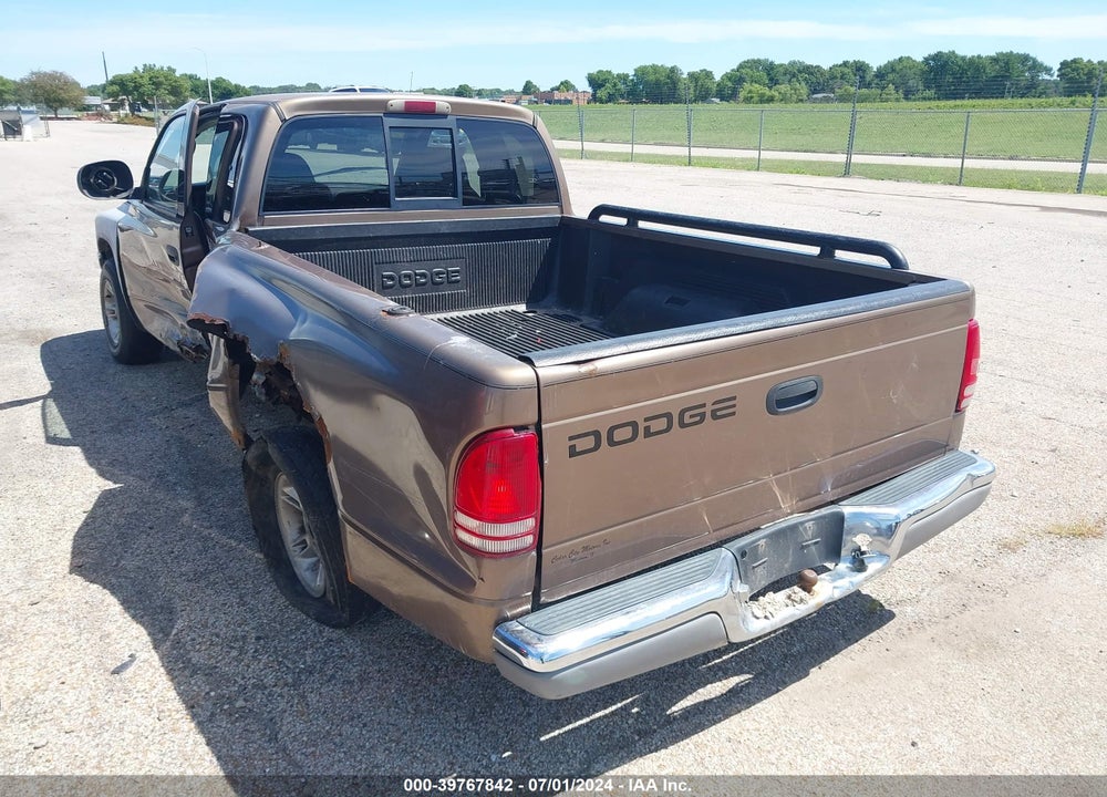 2000 DODGE DAKOTA SLT/SPORT VIN: 1B7GL22XXYS720773