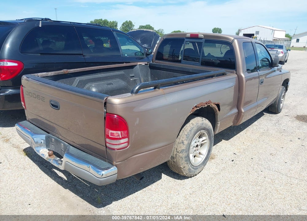 2000 DODGE DAKOTA SLT/SPORT VIN: 1B7GL22XXYS720773