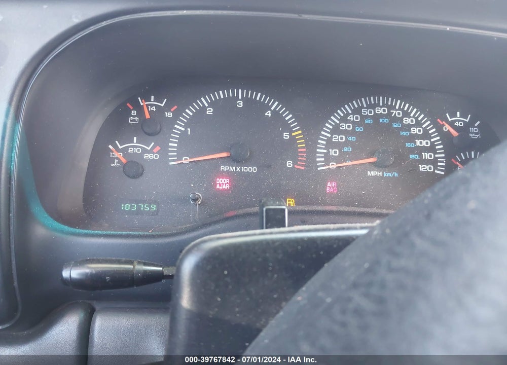 2000 DODGE DAKOTA SLT/SPORT VIN: 1B7GL22XXYS720773