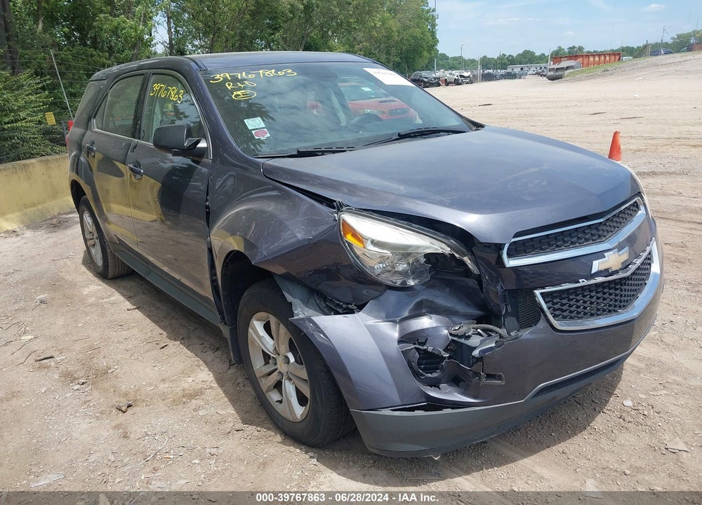 2013 CHEVROLET EQUINOX LS VIN: 2GNALBEK0D6252675