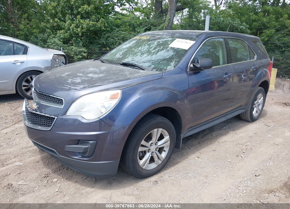 2013 CHEVROLET EQUINOX LS VIN: 2GNALBEK0D6252675