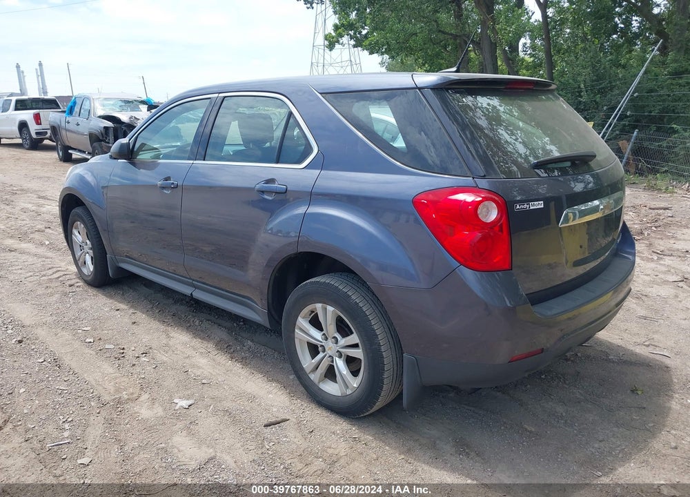 2013 CHEVROLET EQUINOX LS VIN: 2GNALBEK0D6252675