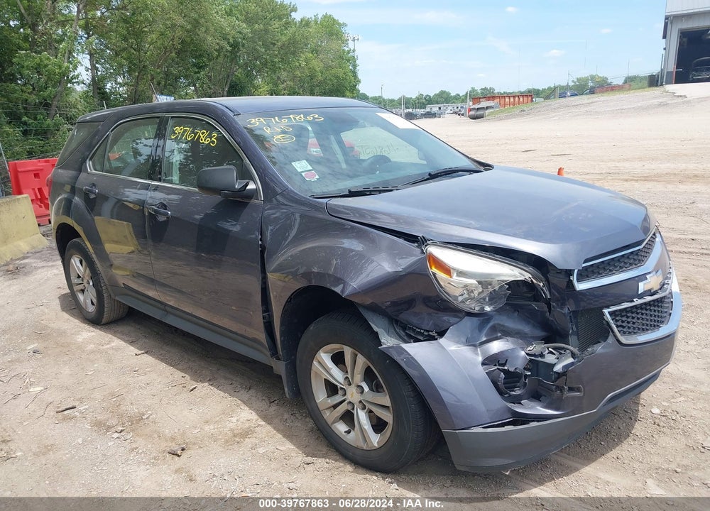 2013 CHEVROLET EQUINOX LS VIN: 2GNALBEK0D6252675