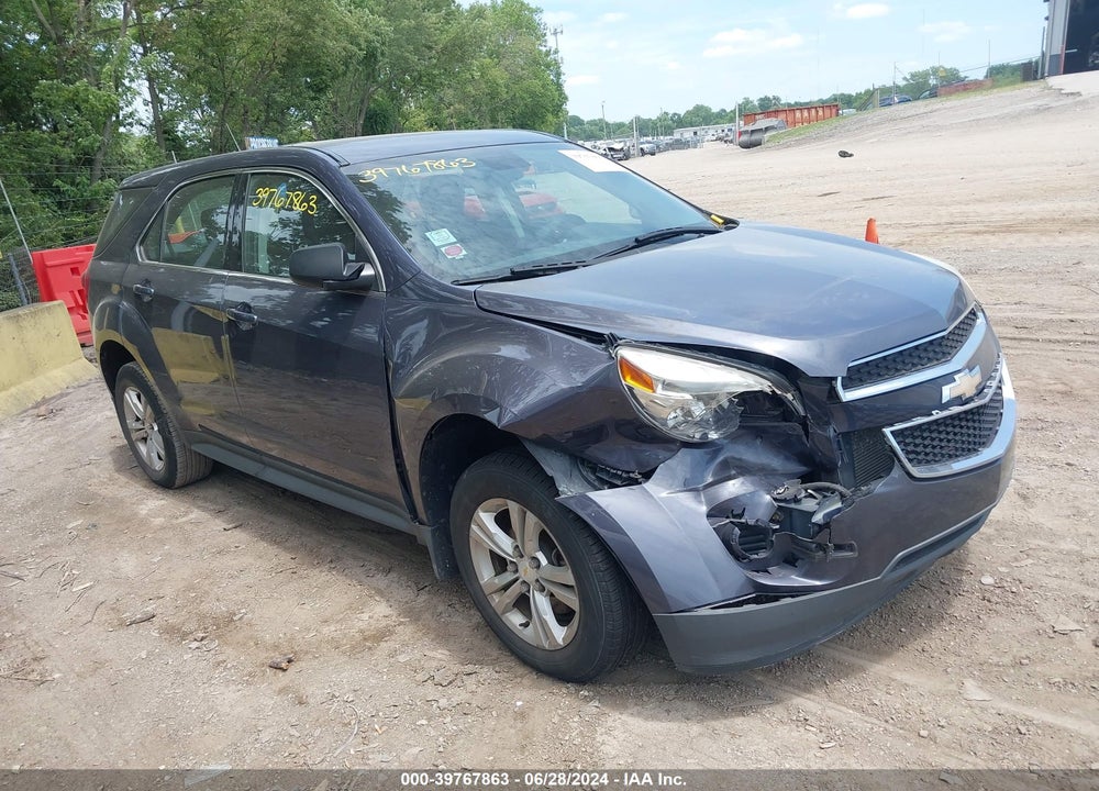 2013 CHEVROLET EQUINOX LS VIN: 2GNALBEK0D6252675