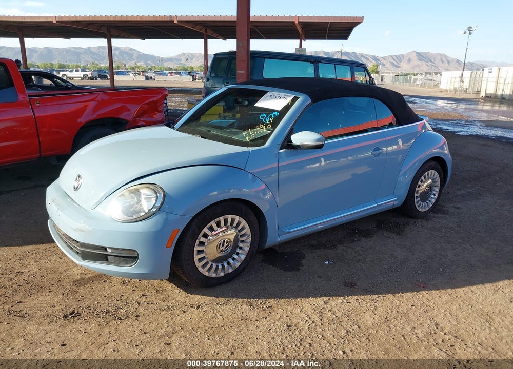 2015 VOLKSWAGEN BEETLE 1.8T VIN: 3VW517AT4FM801070