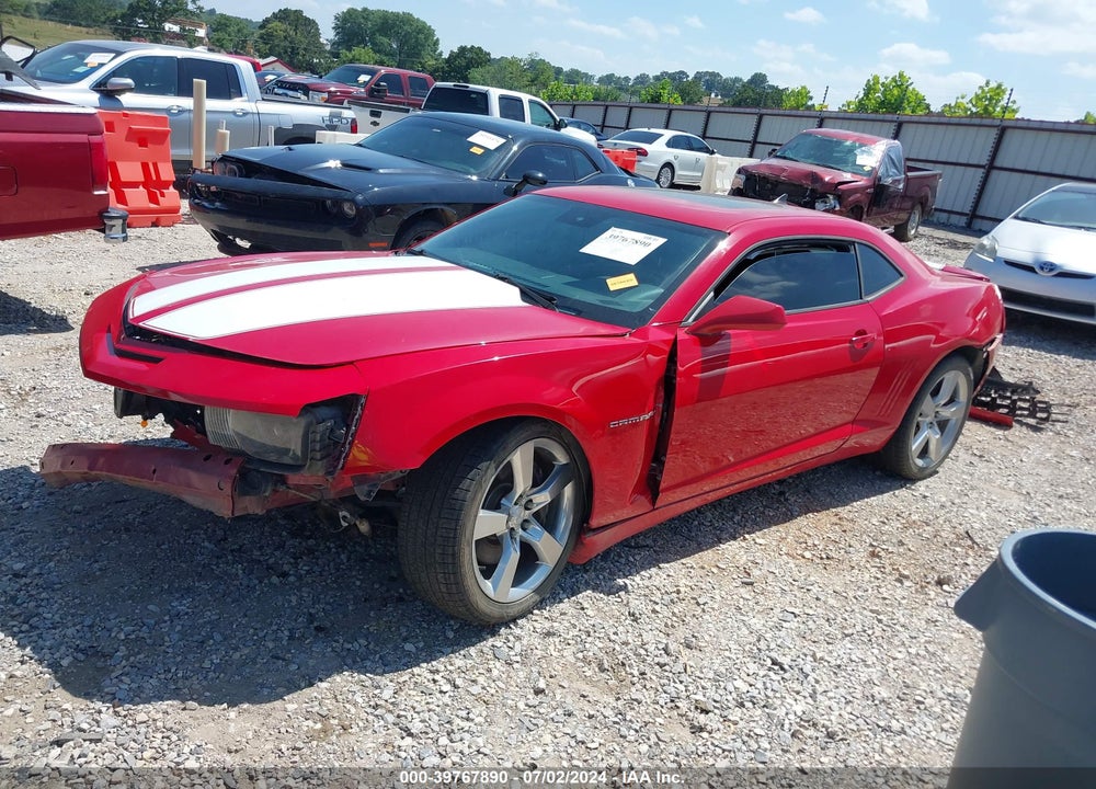 2010 CHEVROLET CAMARO 2SS VIN: 2G1FK1EJ9A9220135