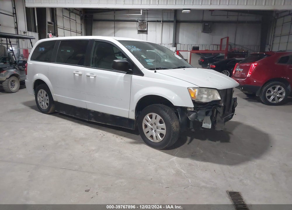 2014 DODGE GRAND CARAVAN SE VIN: 2C4RDGBG5ER400776