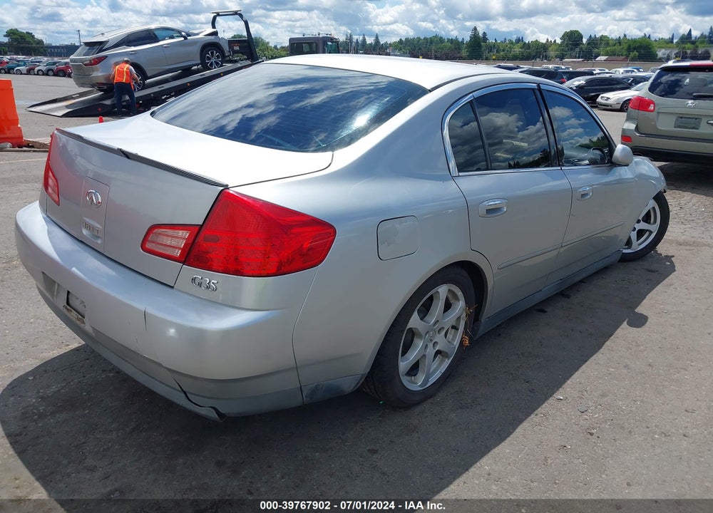 2003 INFINITI G35 LUXURY LEATHER VIN: JNKCV51EX3M019060
