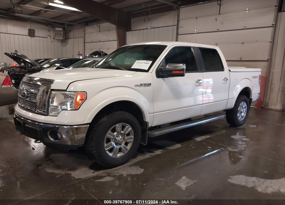 2011 FORD F-150 LARIAT VIN: 1FTFW1EF5BFD39560